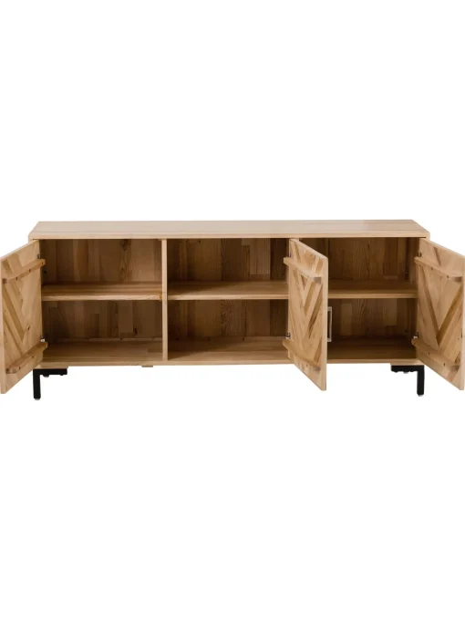 Aparador De Madera Maciza Leif