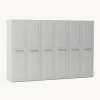 Armario Modular Charlotte, 6 Puertas (300 Cm), Diferentes Variantes