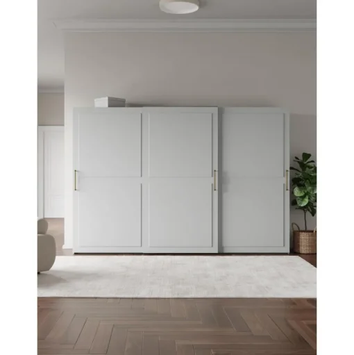 Armario Modular Charlotte, 3 Puertas Correderas (300 Cm), Diferentes Variantes