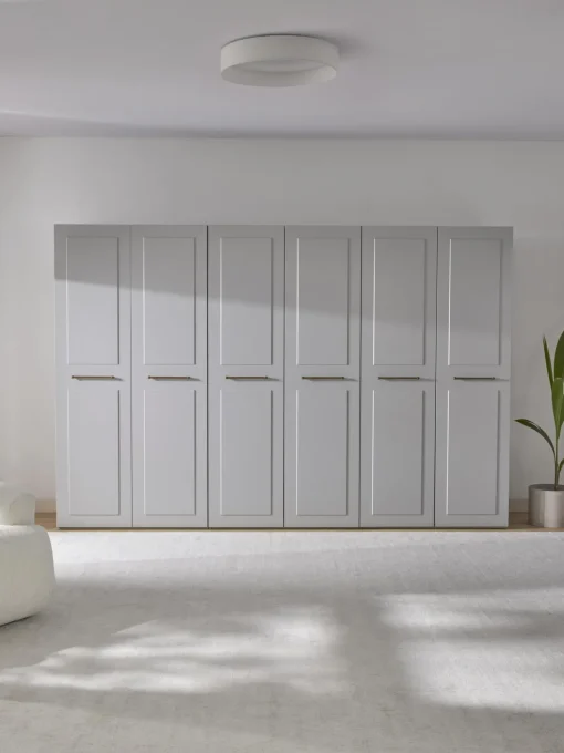 Armario Modular Charlotte, 6 Puertas (300 Cm), Diferentes Variantes