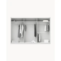 Armario Modular Charlotte, 3 Puertas Correderas (300 Cm), Diferentes Variantes