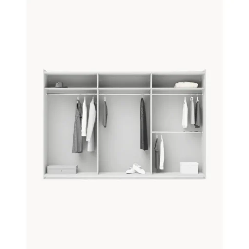 Armario Modular Charlotte, 3 Puertas Correderas (300 Cm), Diferentes Variantes