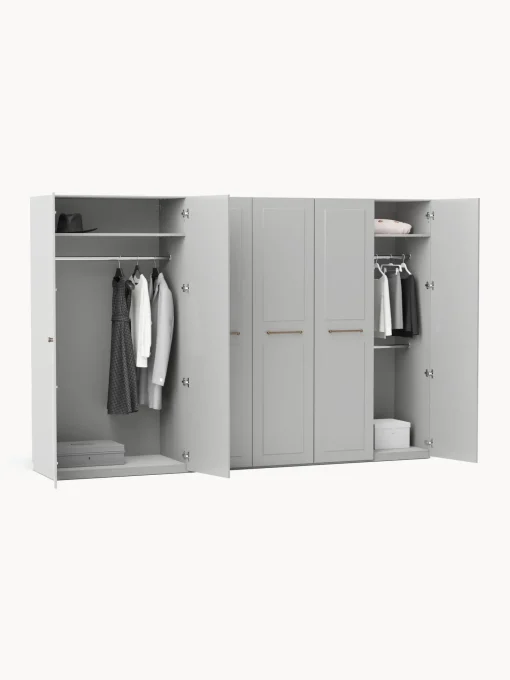 Armario Modular Charlotte, 6 Puertas (300 Cm), Diferentes Variantes