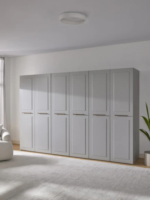 Armario Modular Charlotte, 6 Puertas (300 Cm), Diferentes Variantes