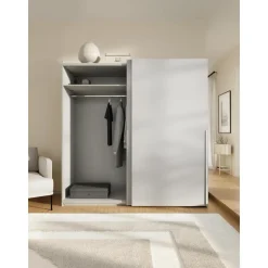 Armario Modular Leon, 2 Puertas Correderas (200 Cm), Diferentes Variantes