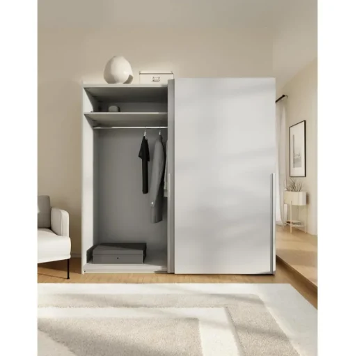 Armario Modular Leon, 2 Puertas Correderas (200 Cm), Diferentes Variantes
