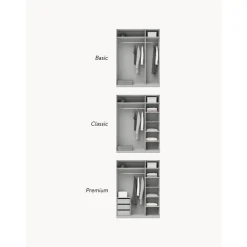 Armario Modular Leon, 3 Puertas (150 Cm), Diferentes Variantes