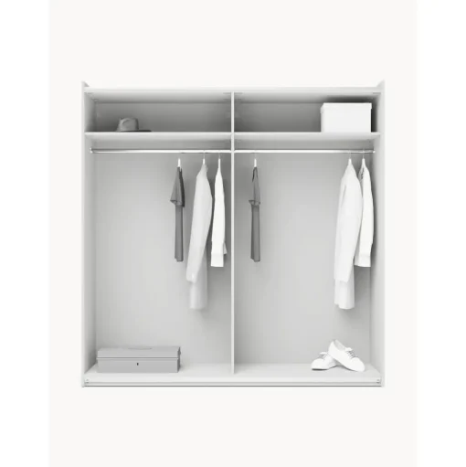 Armario Modular Leon, 2 Puertas Correderas (200 Cm), Diferentes Variantes