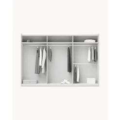 Armario Modular Leon, 3 Puertas Correderas (300 Cm), Diferentes Variantes