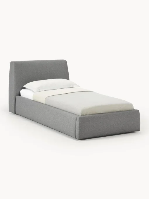 Cama Individual Cloud, Con Espacio De Almacenamiento