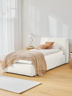 Cama Individual Cloud, Con Espacio De Almacenamiento