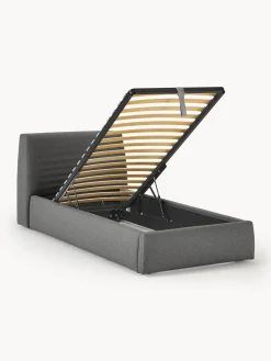 Cama Individual Cloud, Con Espacio De Almacenamiento