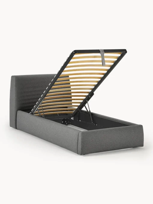 Cama Individual Cloud, Con Espacio De Almacenamiento