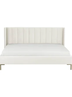 Cama Tapizada En Terciopelo Dusk