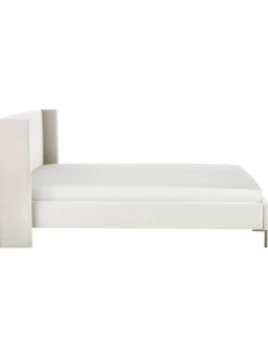Cama Tapizada En Terciopelo Dusk