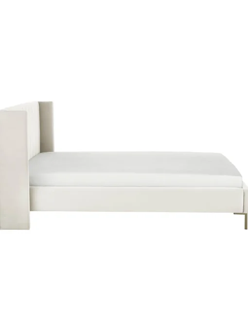 Cama Tapizada En Terciopelo Dusk