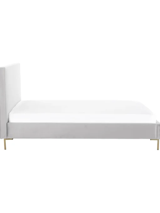 Cama Tapizada En Terciopelo Peace
