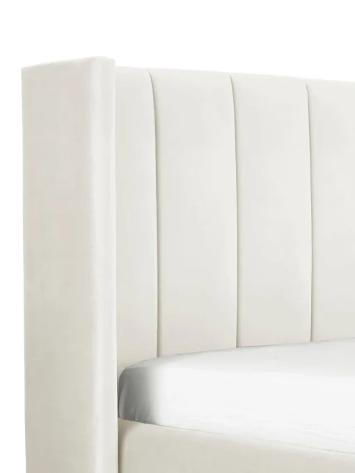 Cama Tapizada En Terciopelo Dusk