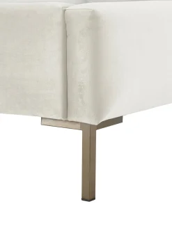 Cama Tapizada En Terciopelo Dusk
