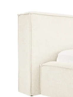 Cama Tapizada Lennon, Con Espacio De Almacenamiento
