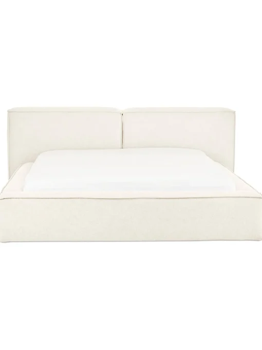 Cama Tapizada Lennon, Con Espacio De Almacenamiento