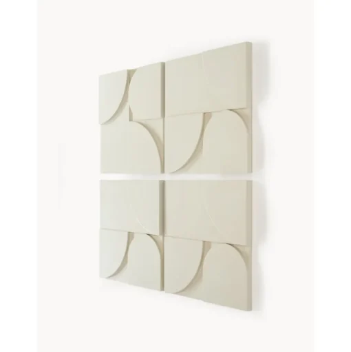 Decoracion De Pared De Madera Massimo, 4 Uds.