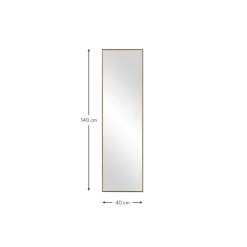 Espejo De Pared De Roble Avery