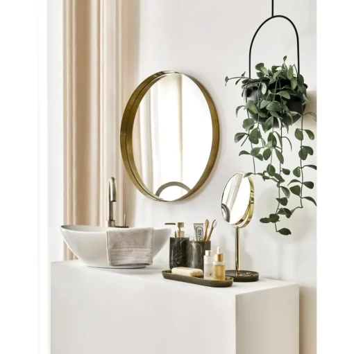 Espejo De Pared Redondo Ivy