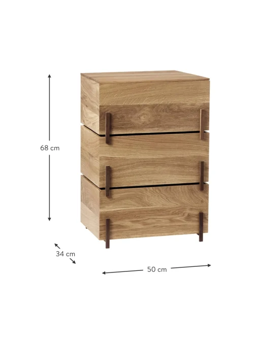 Estanteria De Madera De Roble Stack