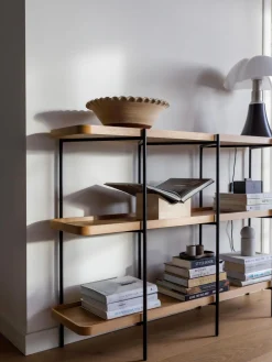Estanteria De Madera Y Metal Renee