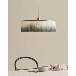 Lampara De Techo Con Flecos Regency