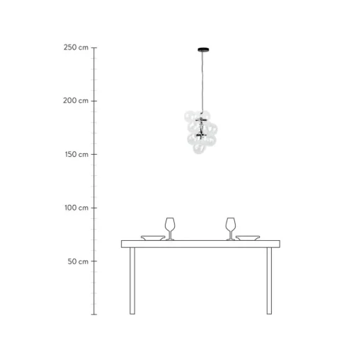 Lampara De Techo De Diseno Bubbles