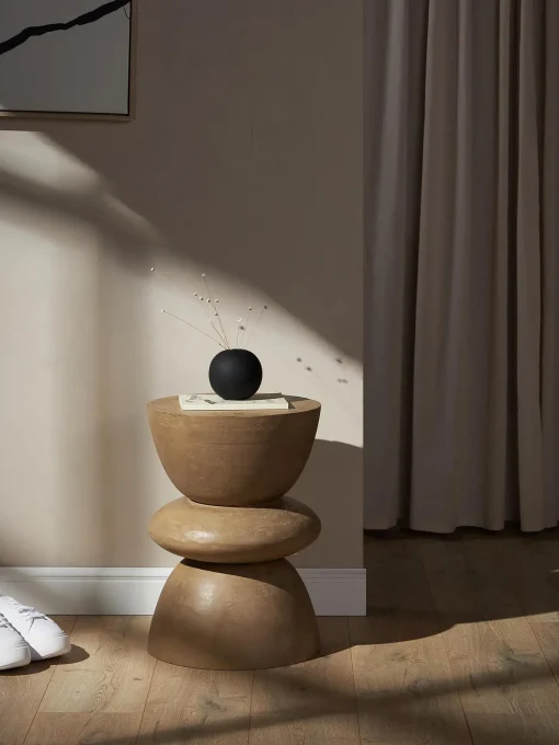 Mesa Auxiliar De Madera Benno