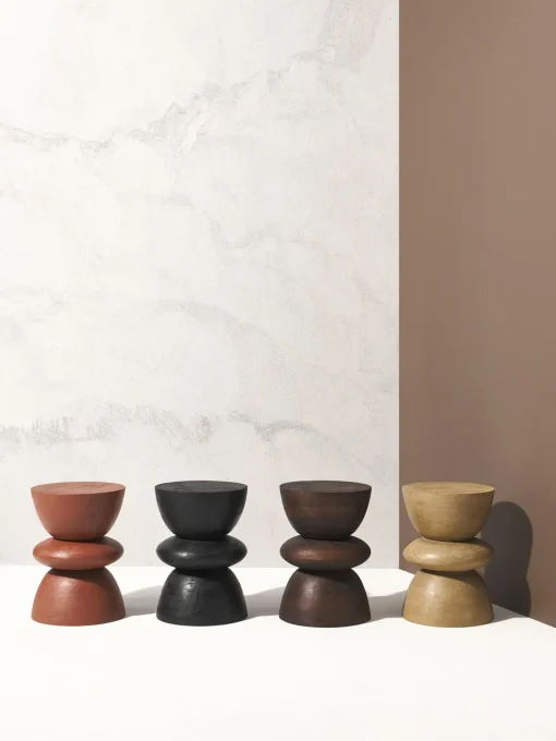 Mesa Auxiliar De Madera Benno
