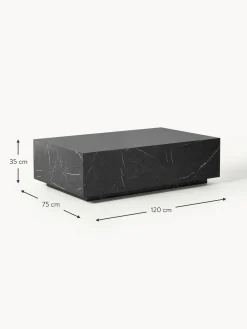 Mesa De Centro En Look Marmol Lesley