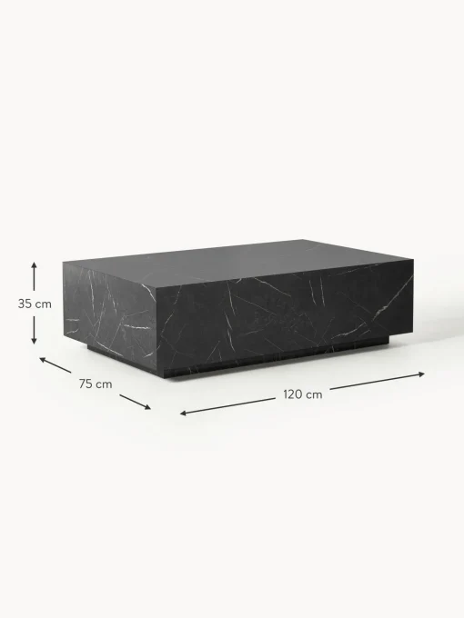 Mesa De Centro En Look Marmol Lesley