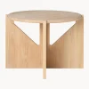 Mesa De Centro Redonda De Roble Future