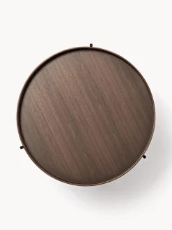 Mesa De Centro Redonda De Madera Renee