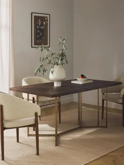 Mesa De Comedor De Madera De Mango Luca, Tamanos Diferentes
