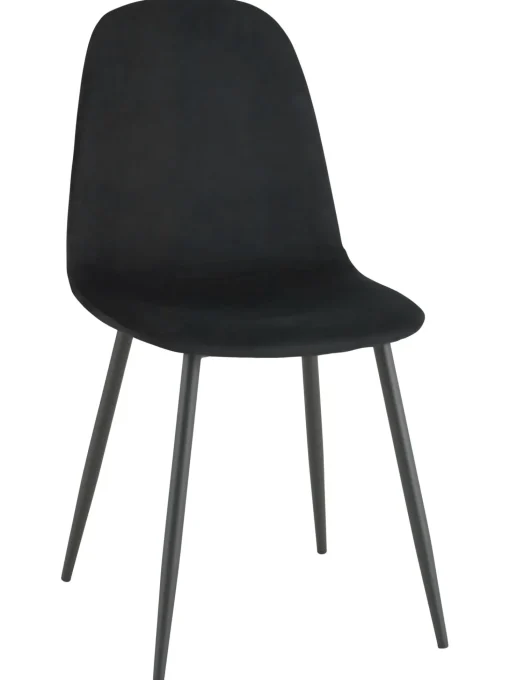 Mesa De Comedor Redonda Con Sillas De Terciopelo Gilda, O 110 Cm