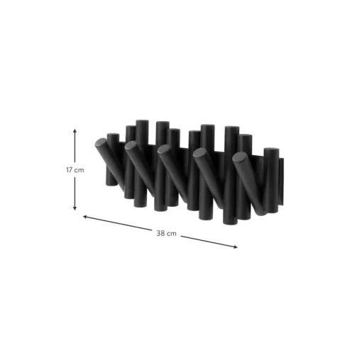 Perchero De Pared De Madera De Pino Picket