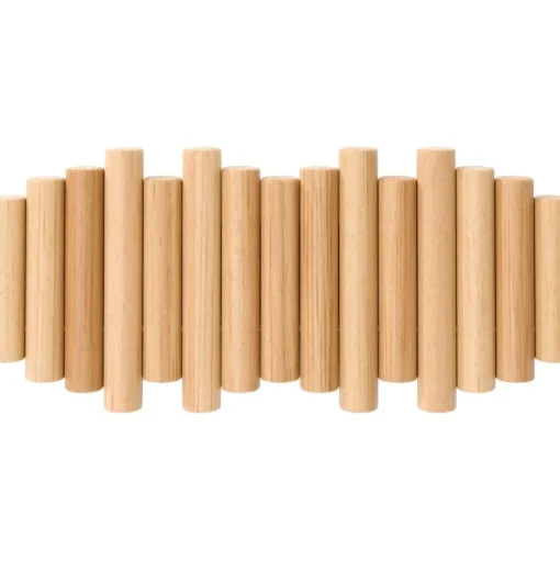 Perchero De Pared De Madera De Pino Picket