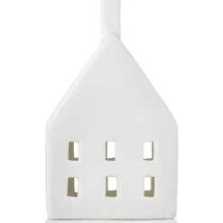 Portavela De Porcelana Living