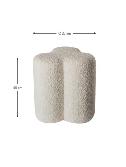 Puf En Tejido Boucle Clover