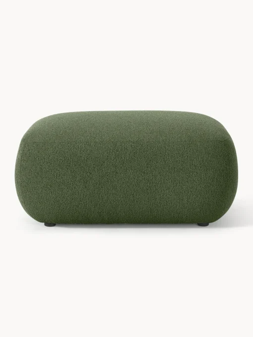 Reposapies Puf En Tejido Boucle Sofia