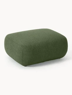 Reposapies Puf En Tejido Boucle Sofia