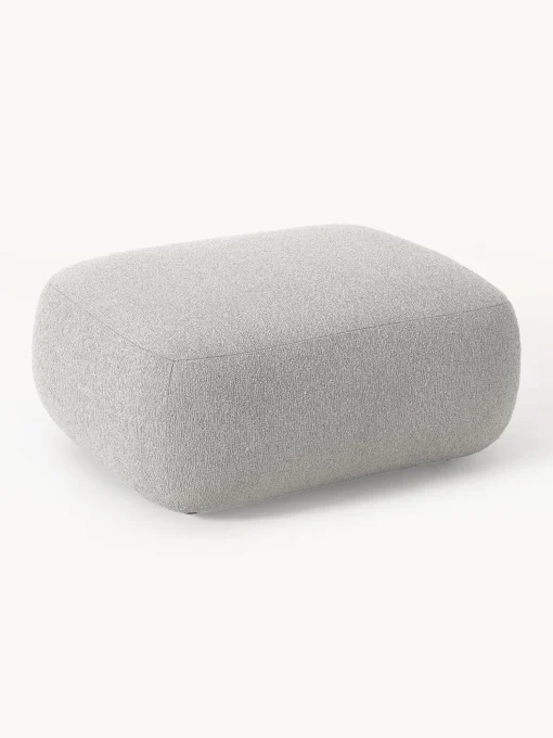 Reposapies Puf En Tejido Boucle Sofia