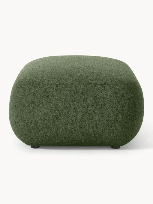 Reposapies Puf En Tejido Boucle Sofia
