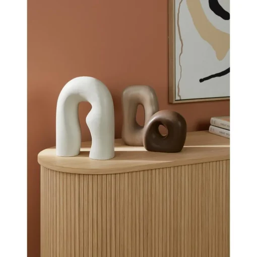 Set De Piezas Decorativas De Gres Alenda, 3 Uds.