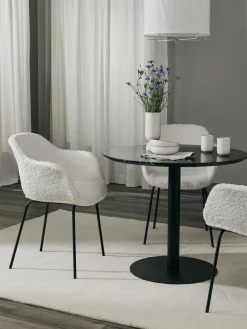 Silla Con Reposabrazos De Borreguillo Fiji